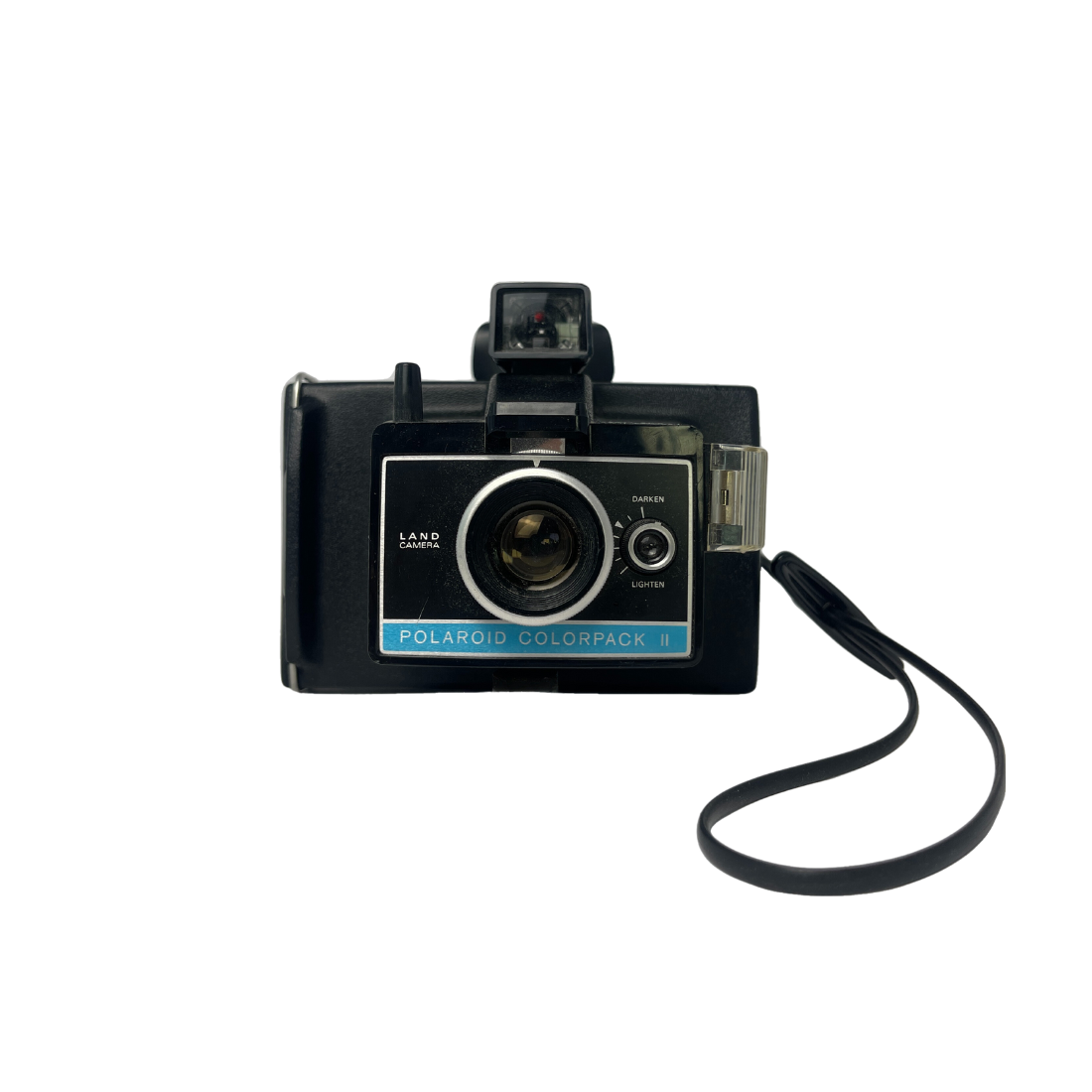 Vintage Polaroid Camera with Leather Case