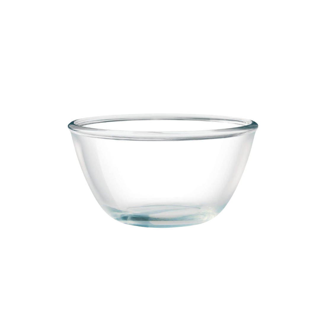 Large Clear Salad Bowl