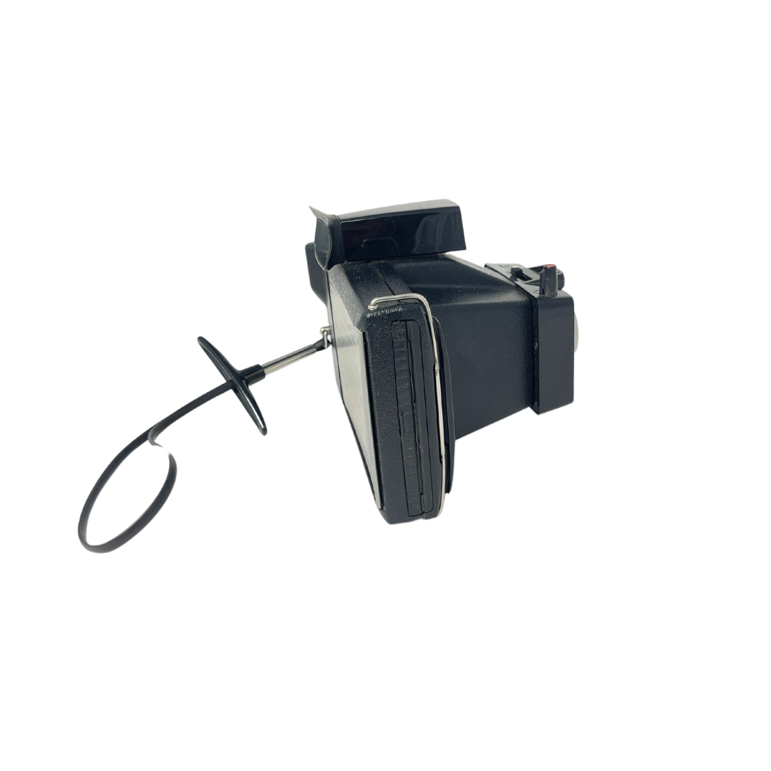 Vintage Polaroid Camera with Leather Case