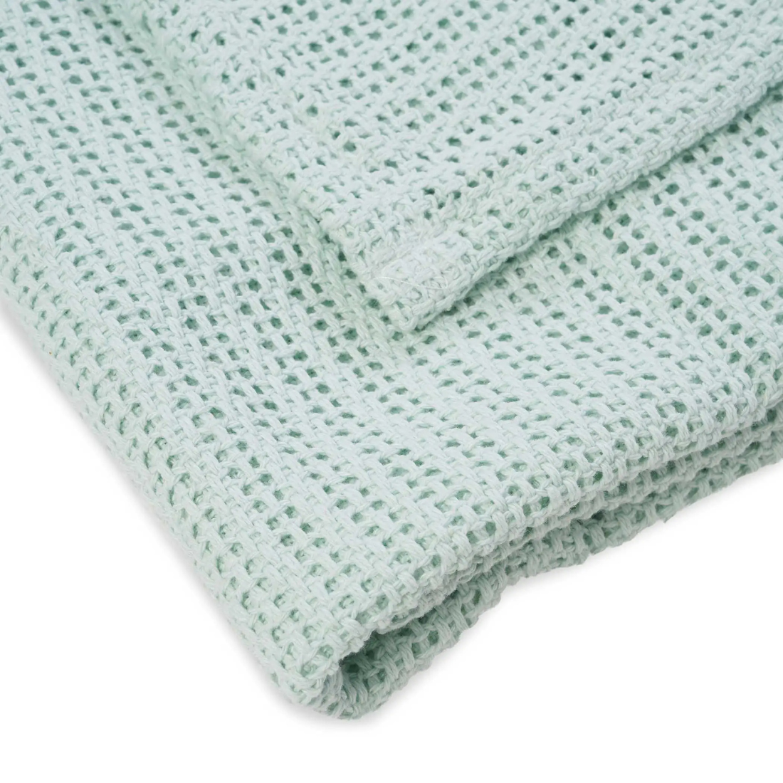 Mint Green Mesh Baby Blanket