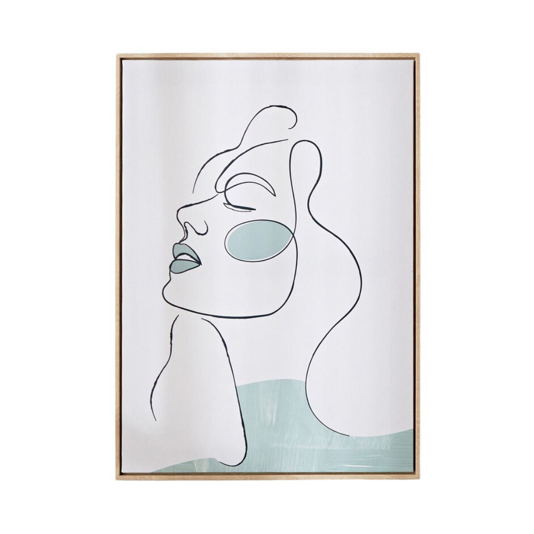 Abstract Portrait Print Painting