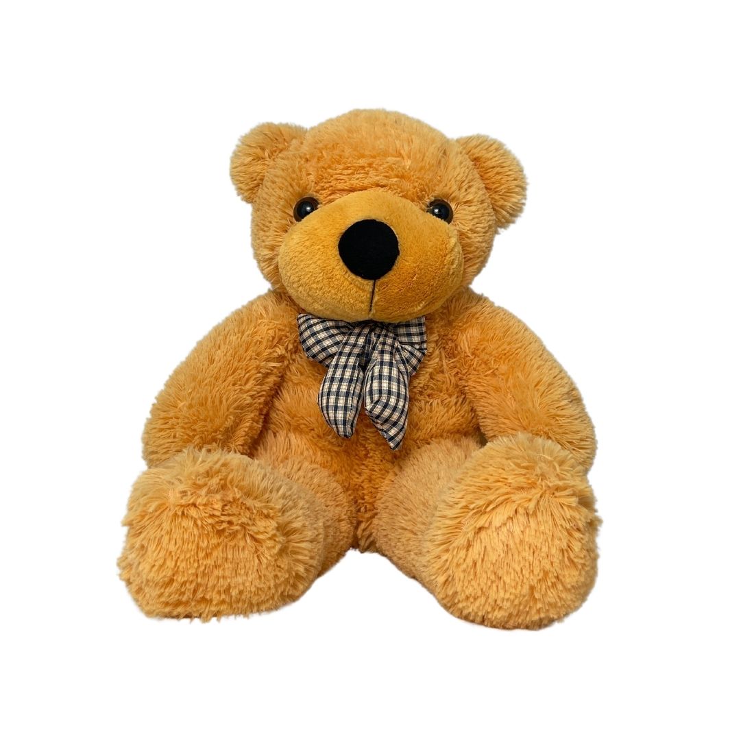 Orange Bear with Bow