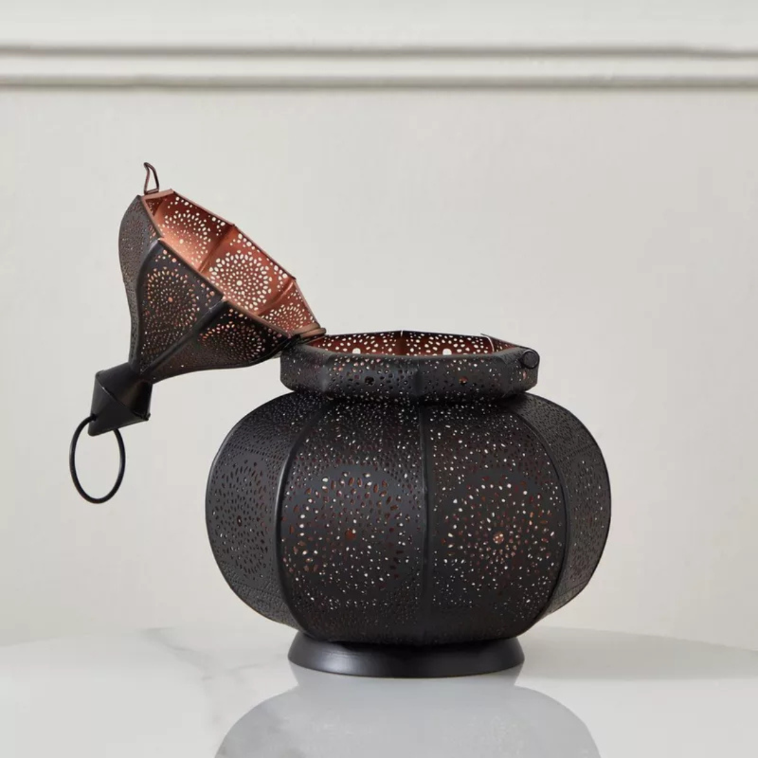 Black Round Lanterns