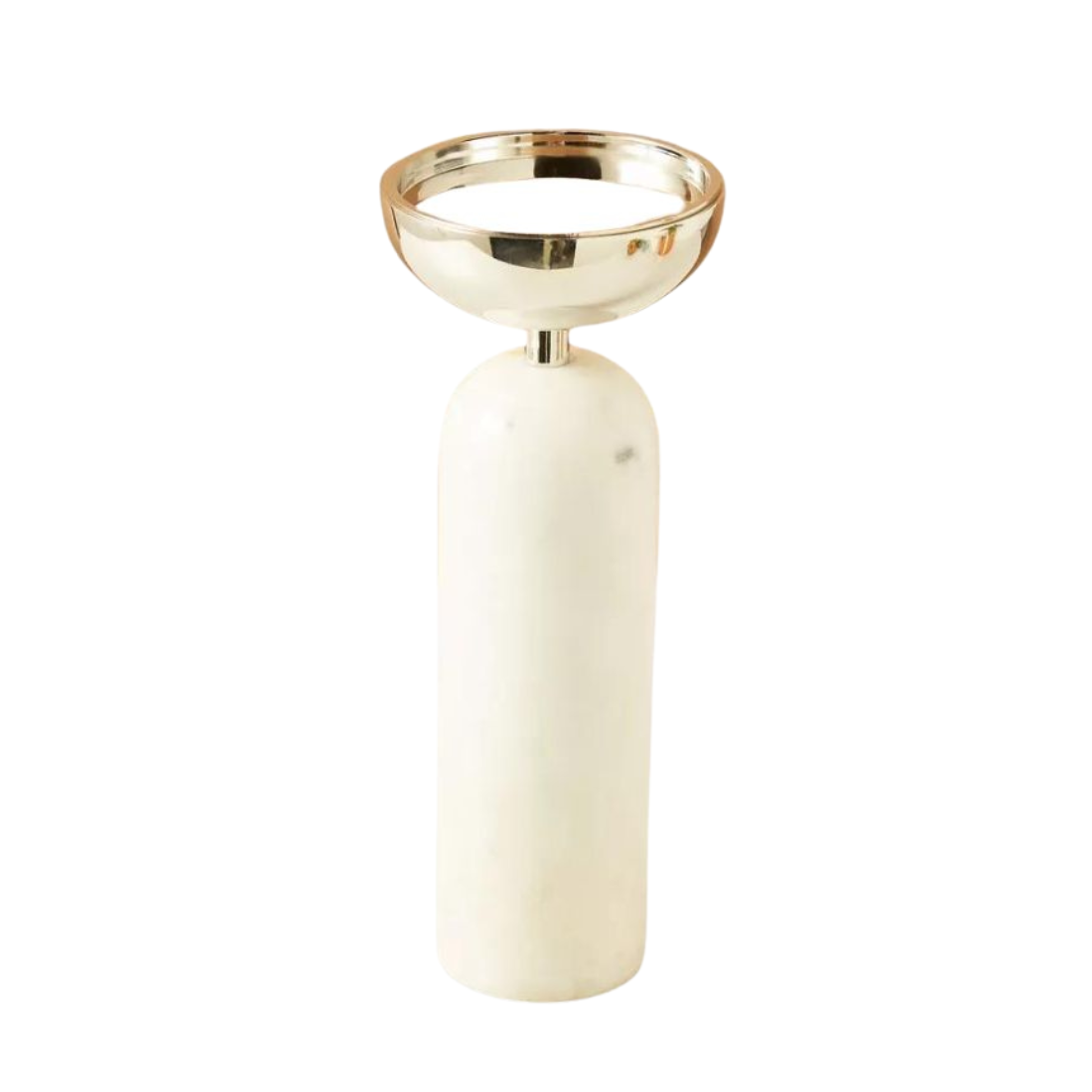Stone Pillar Candle Holder