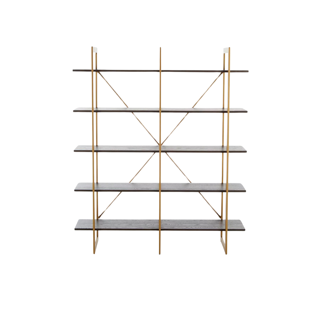5 Tier Wooden Bookcase