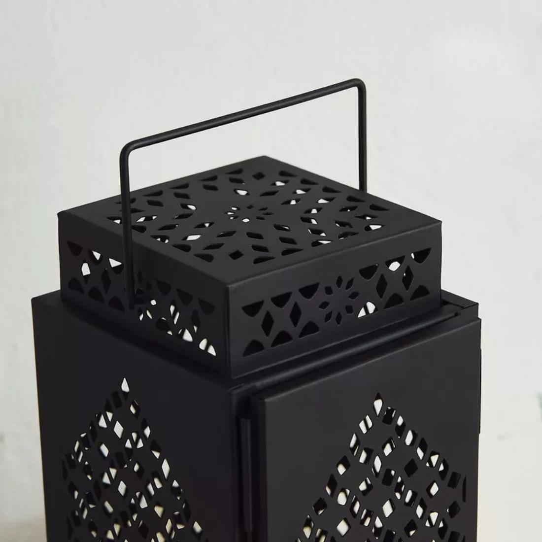 Black Cubic Lanterns