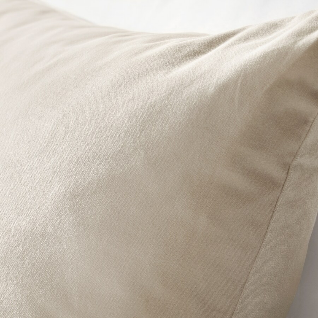 Off White Textured Cushion