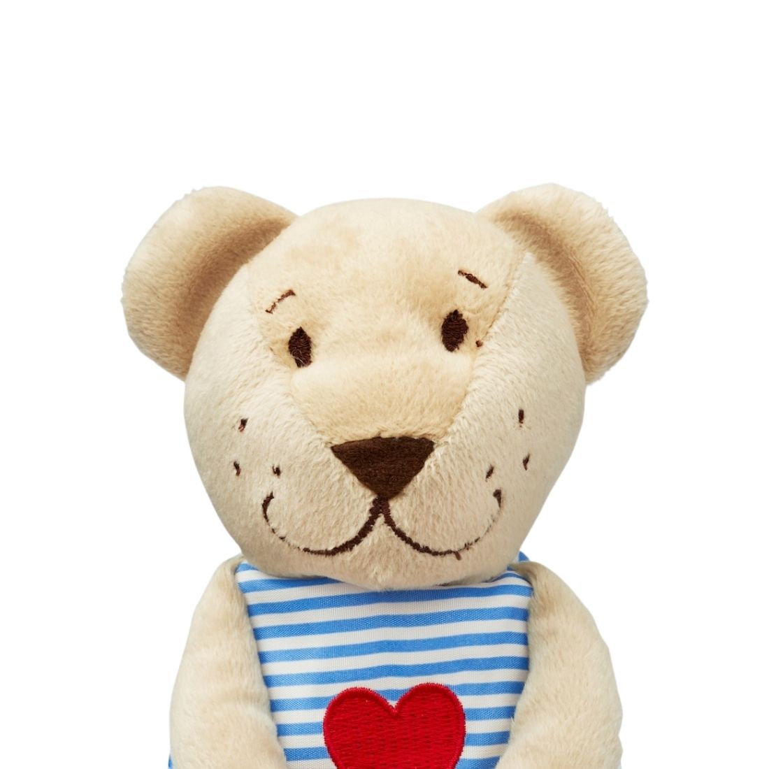 Little Plush Bear with Striped T-shirt