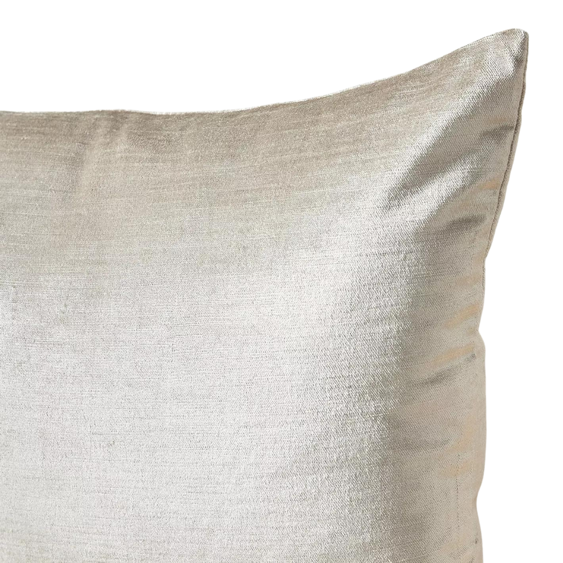 Silver Velvet Cushion Cover