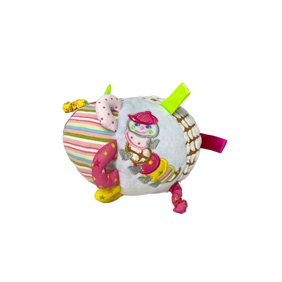 Soft Patch Stuffed Ball for Toddlers