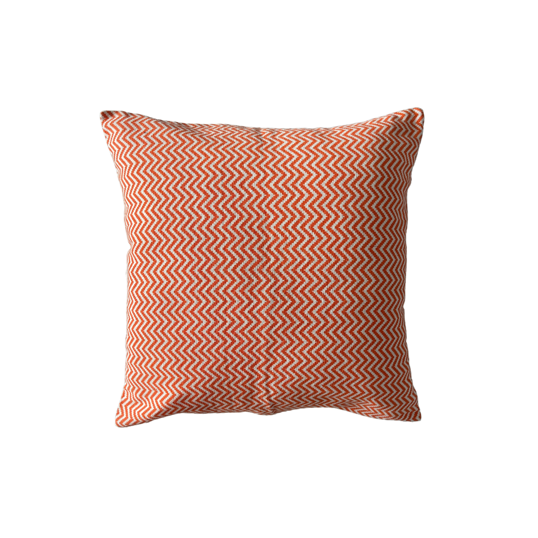 Orange and White Cushion