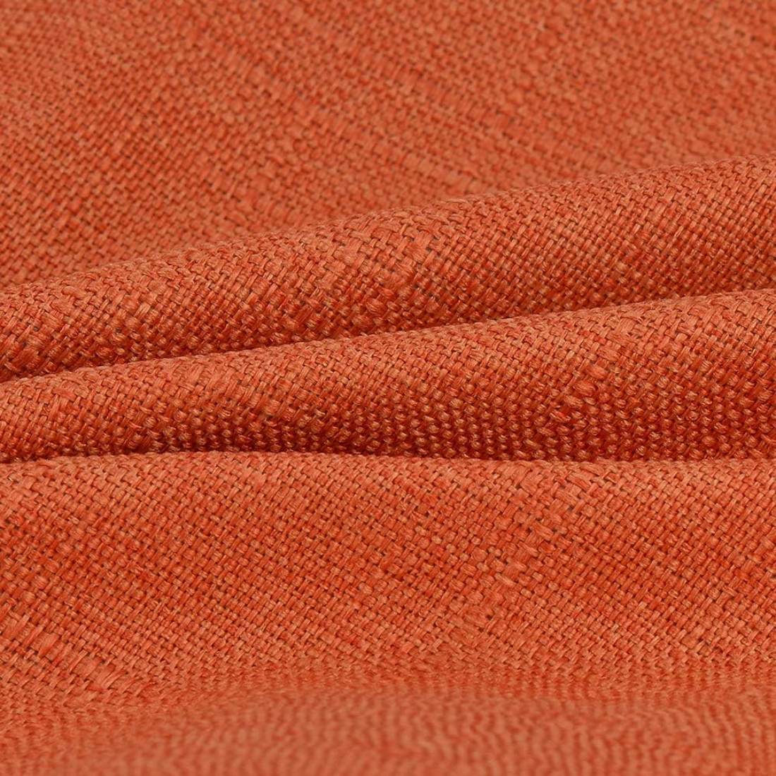 Orange Linen Cushion Covers