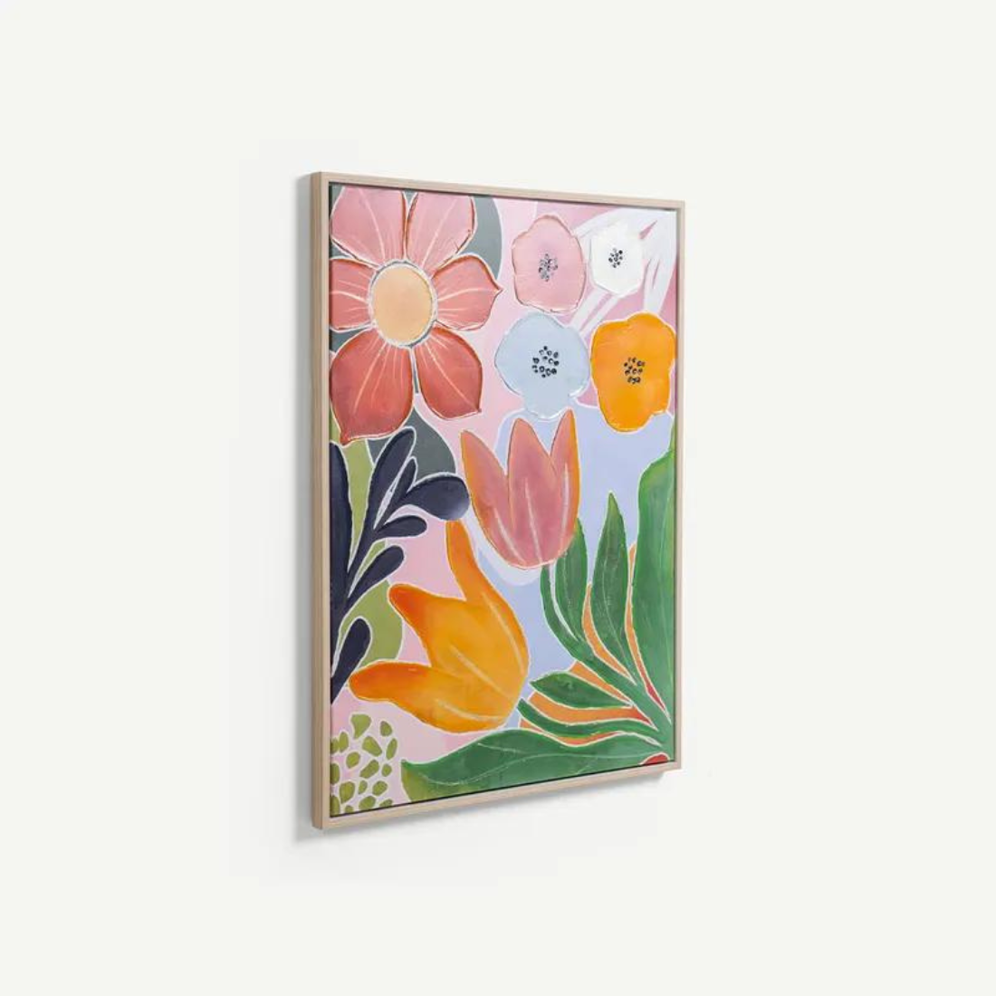 Colorful Floral Abstract Artwork