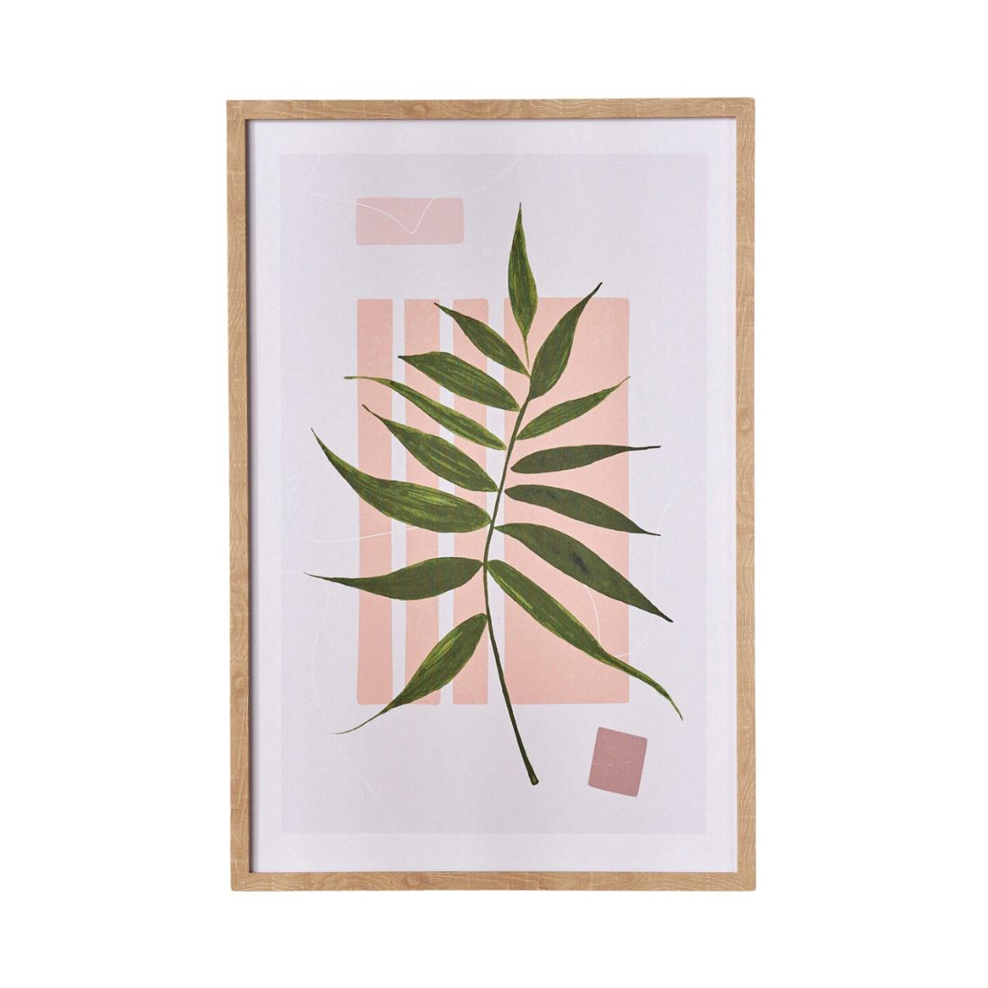 Framed Leaf Artwork