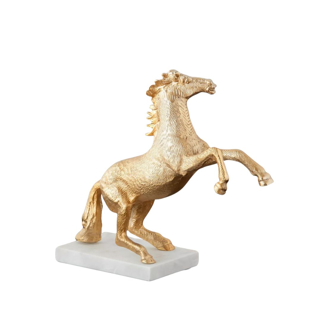 Gold Horse Figurine