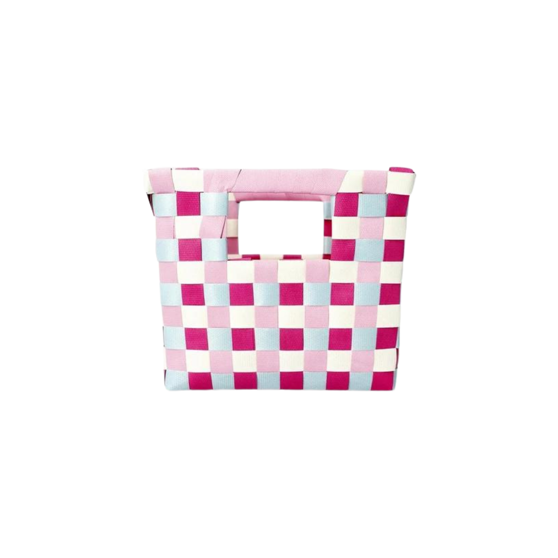 Multicolored Woven Basket