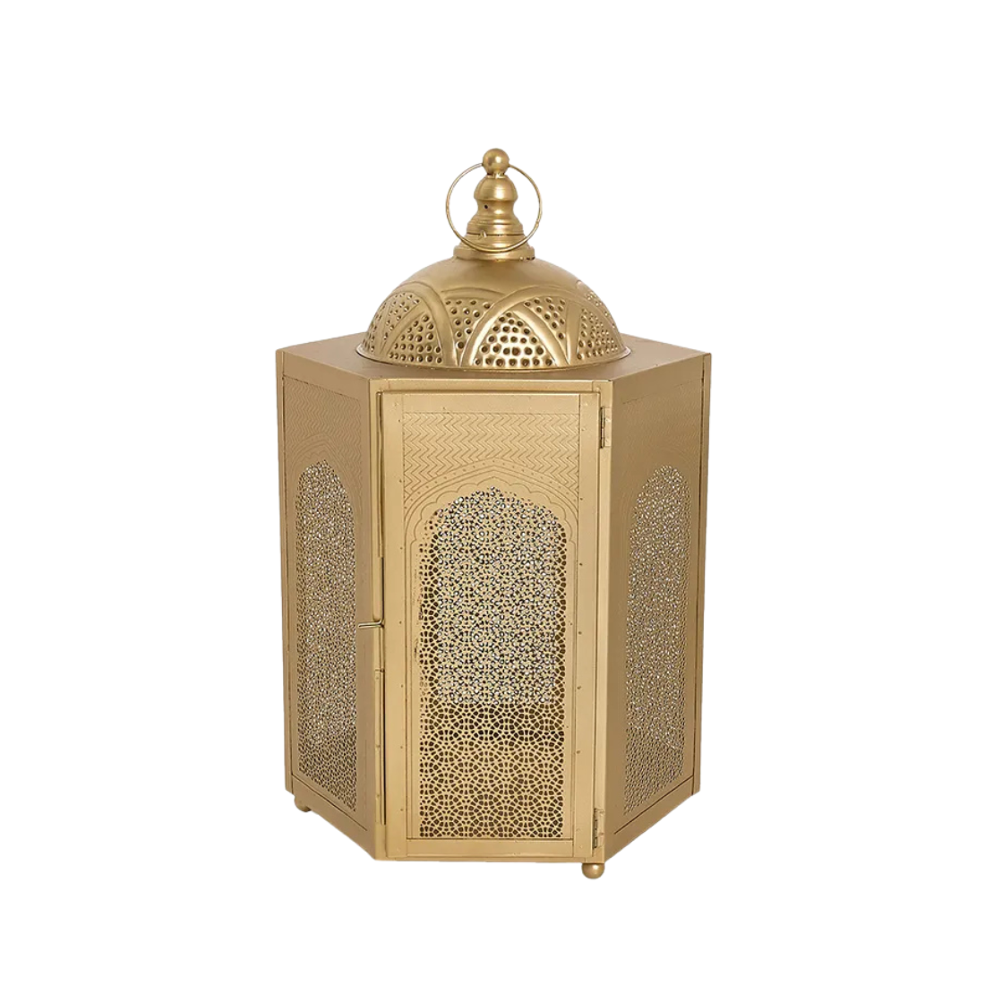 Large Gold Sahara Lantern