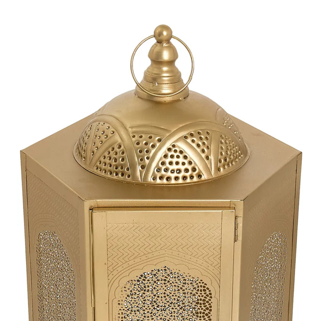 Large Gold Sahara Lantern