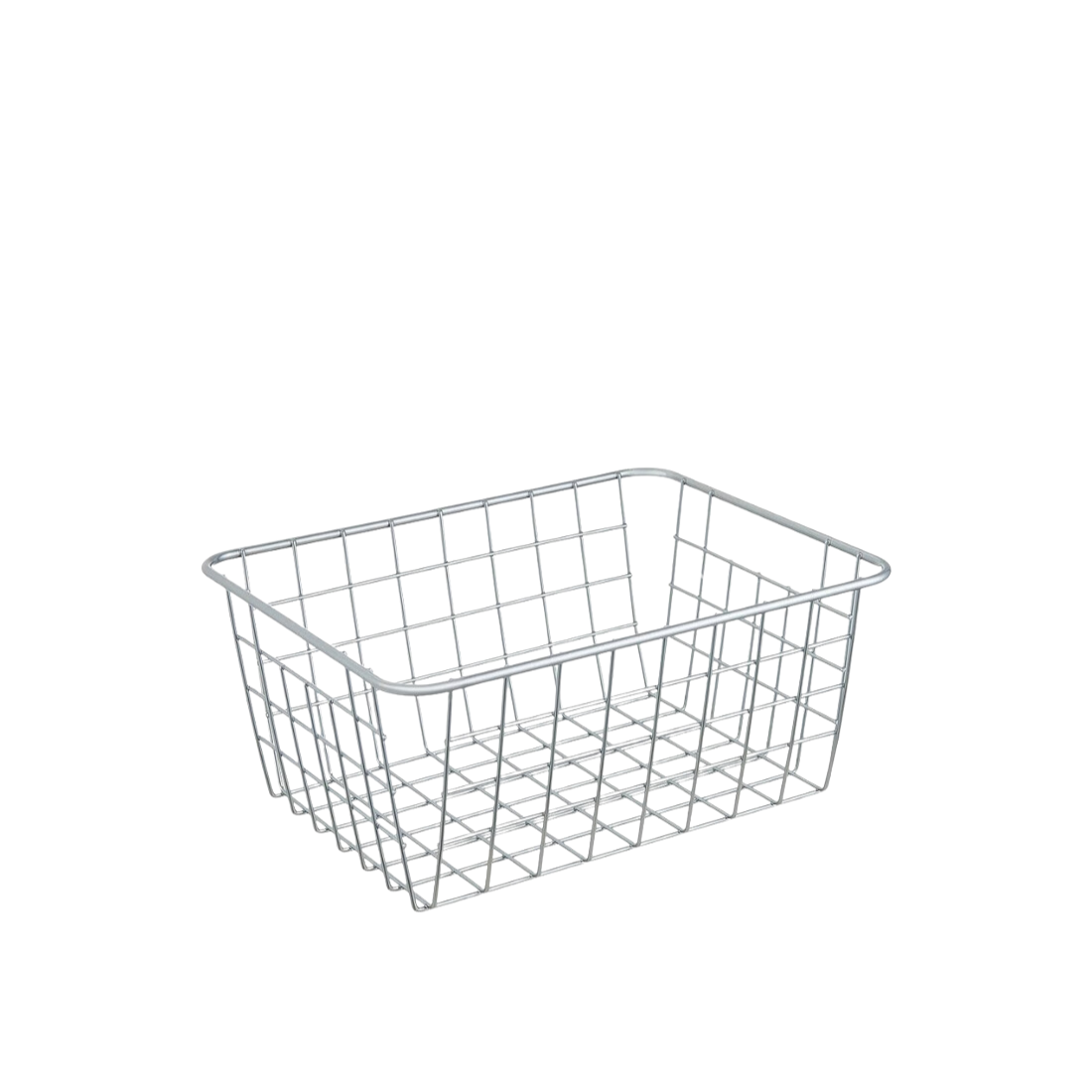 Rectangular Silver Basket