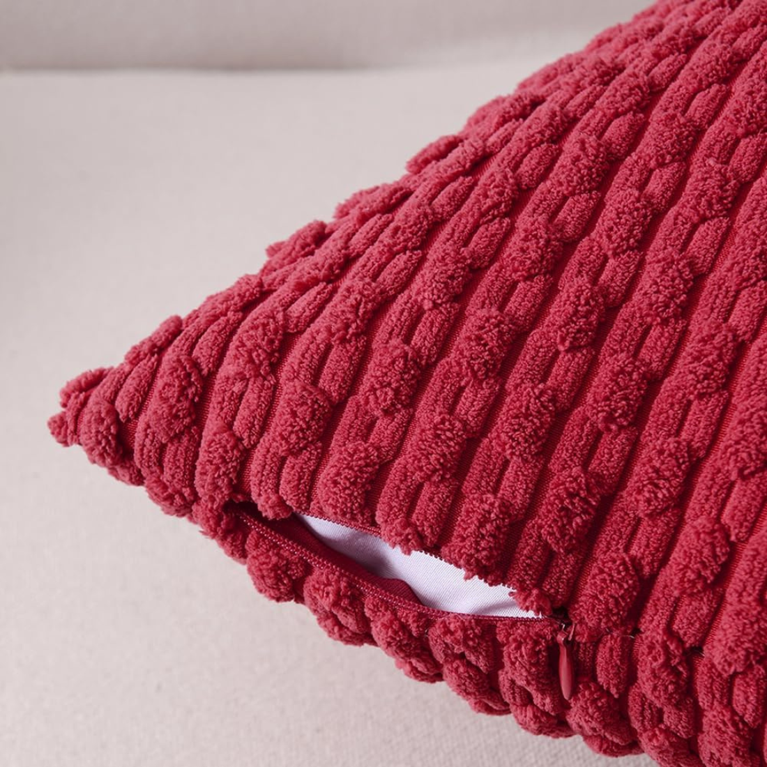 Red Velvet Cushion Cover