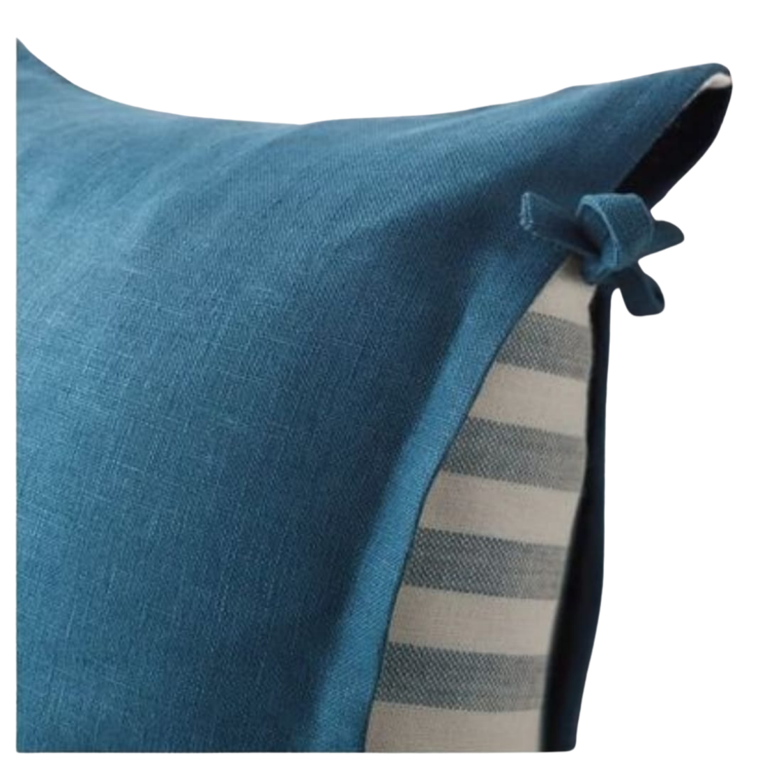Blue Linen Cushion
