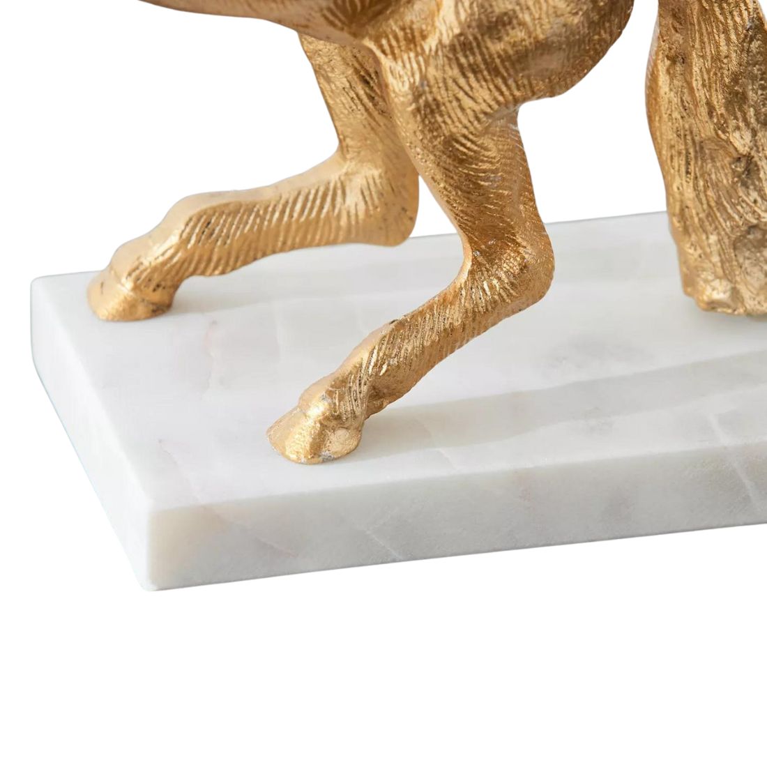 Gold Horse Figurine