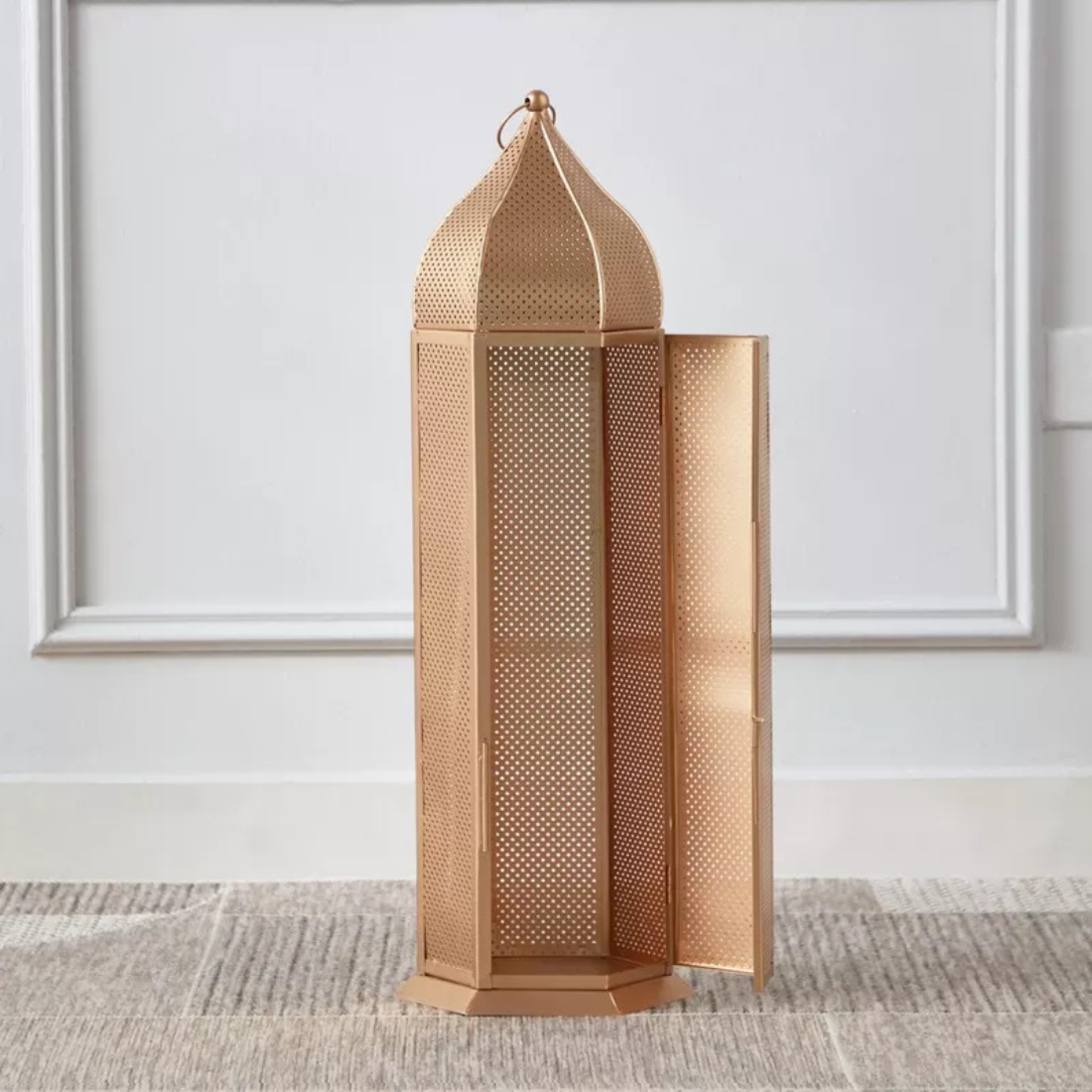 Tall Gold Lanterns