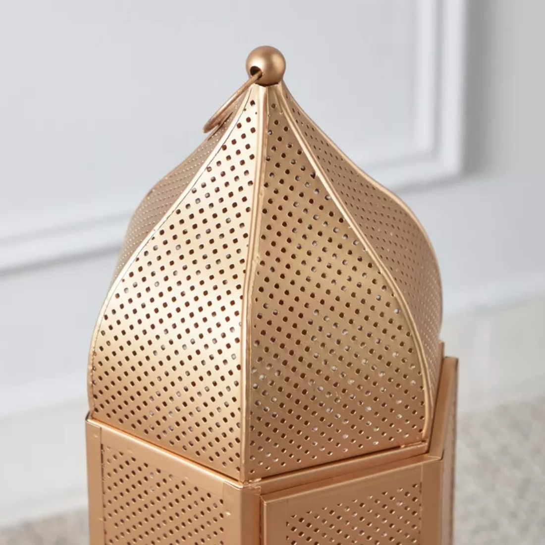 Tall Gold Lanterns