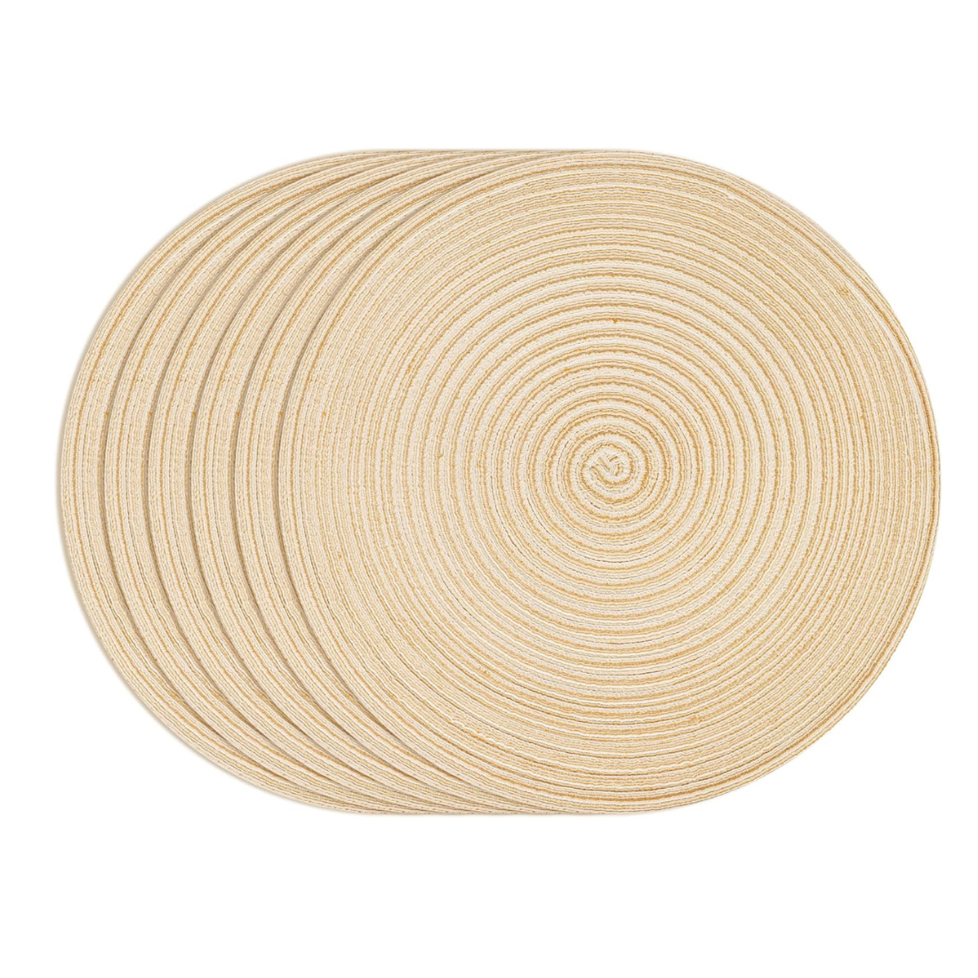 Natural Braided Round Placemat