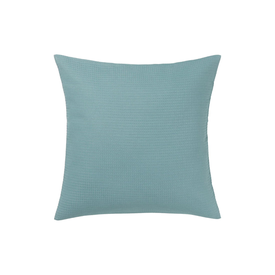 Teal Waffle Cushion Cover