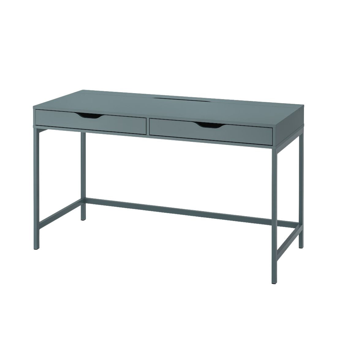 Teal Desk with 2 Drawers