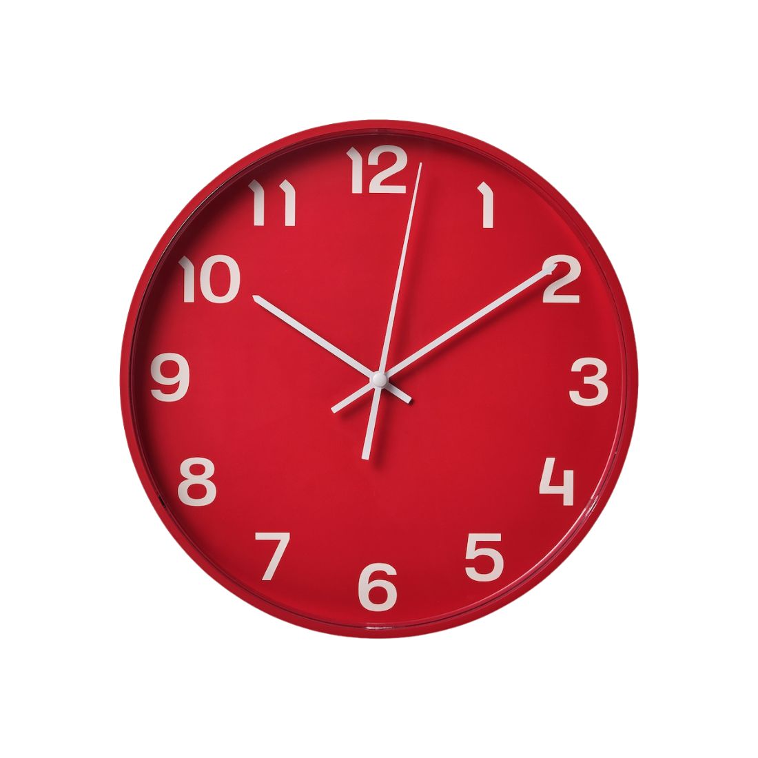 Red Wall Clock