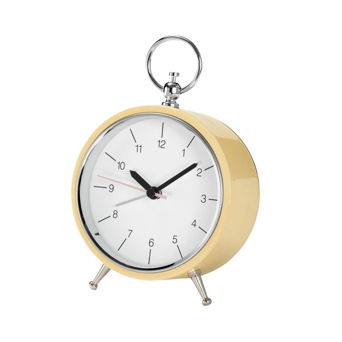 Yellow Retro Alarm Clock