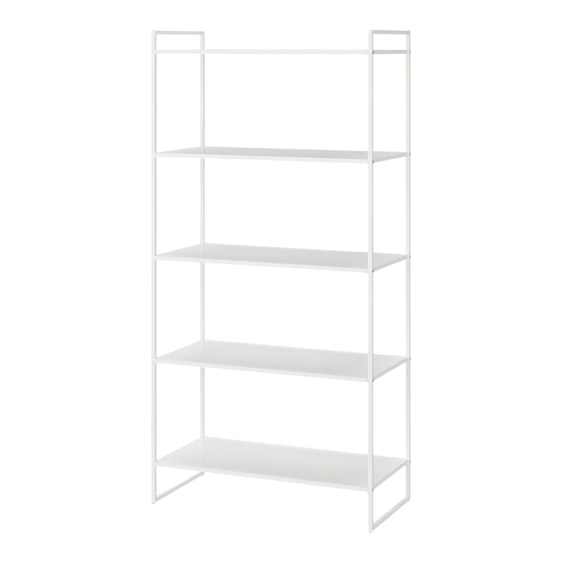 White 5 Tier Shelving Unit