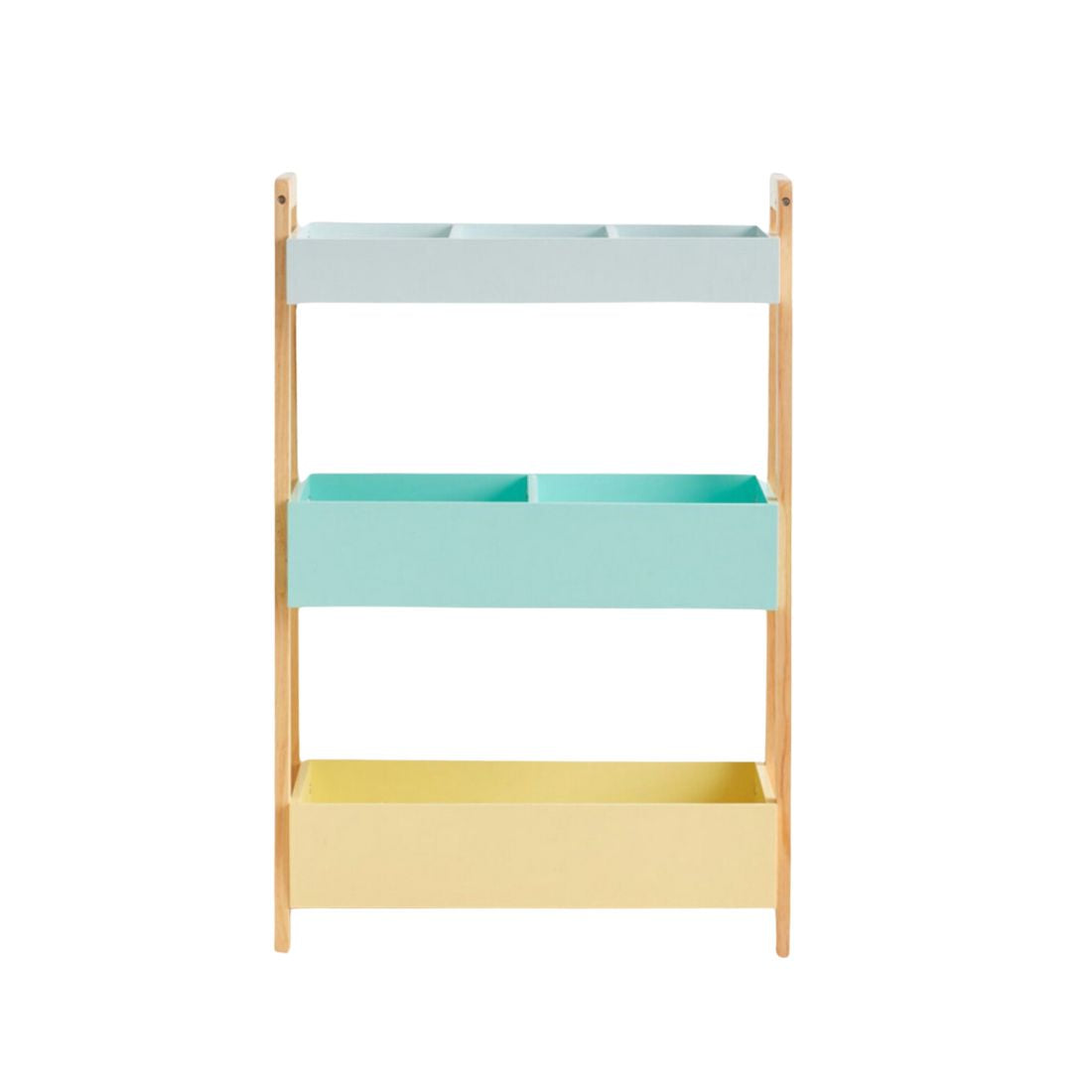 Multicolored Shelving Unit
