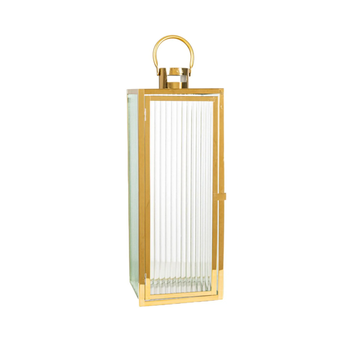 Rippled Glass Lantern