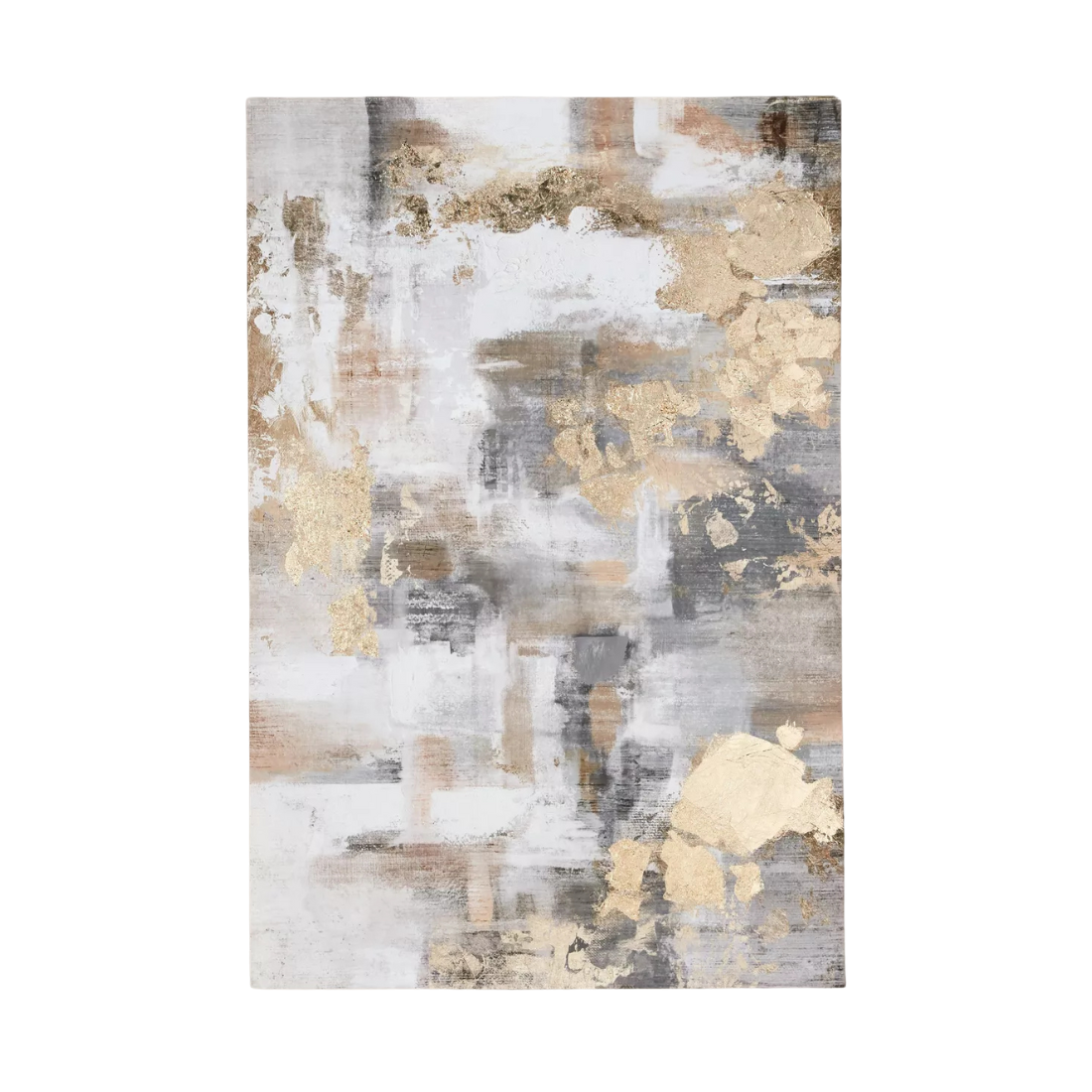 Unframed Abstract Multicolored Artwork