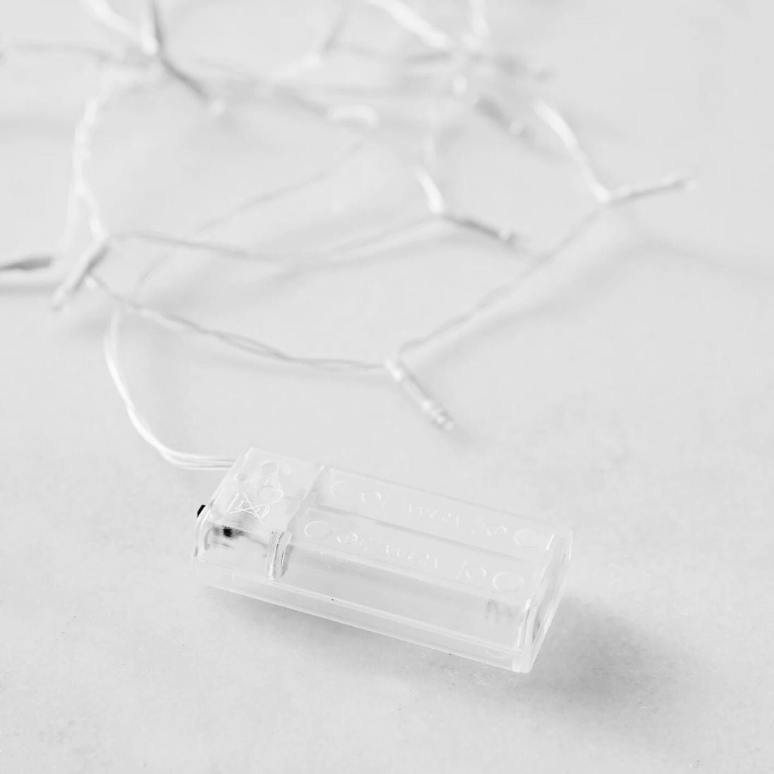 30 White Fairy Battery Operated String Lights