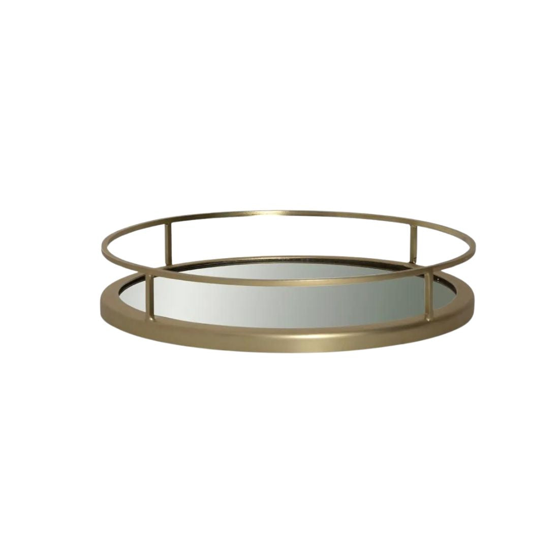 Round Bronze Serving Tray