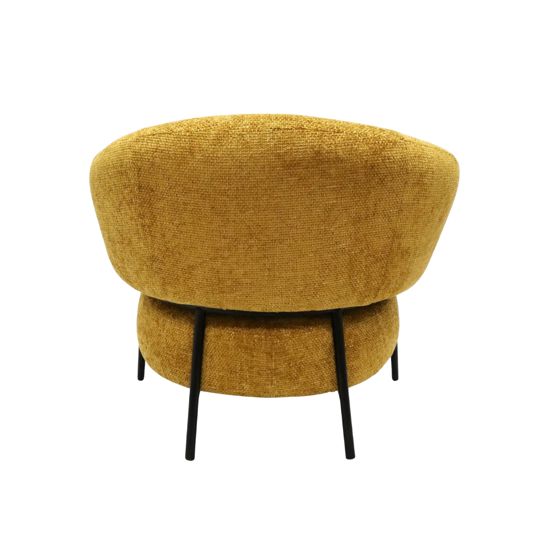 Mustard Twill Accent Chair