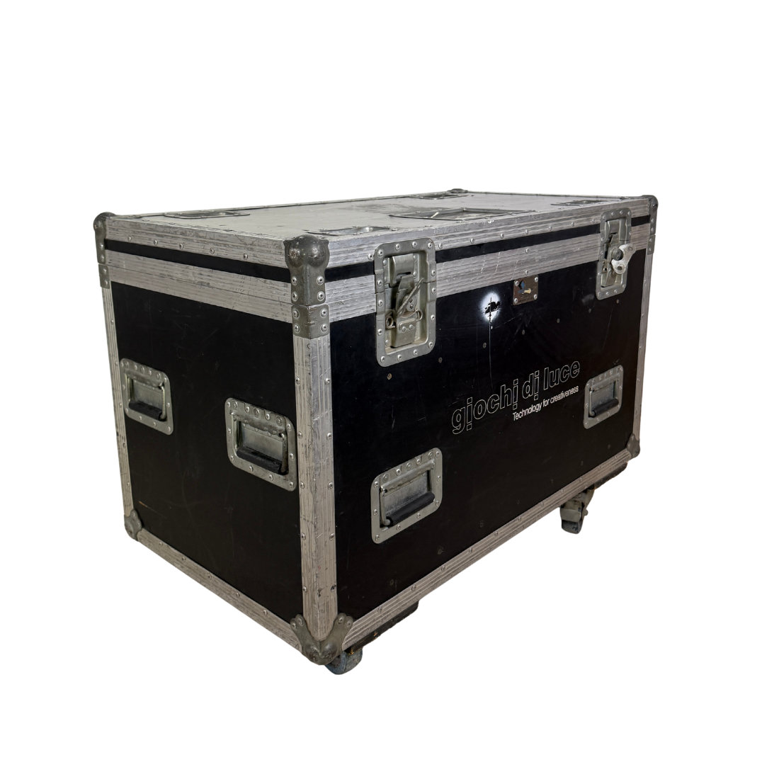 Black Heavy Duty Case on Wheels