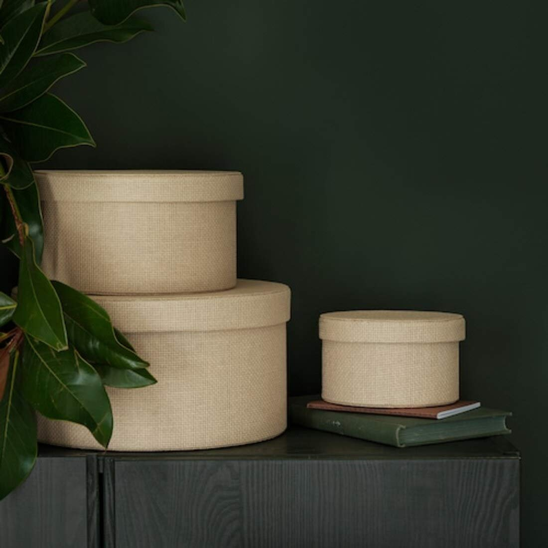 Set of 3 Round Boxes