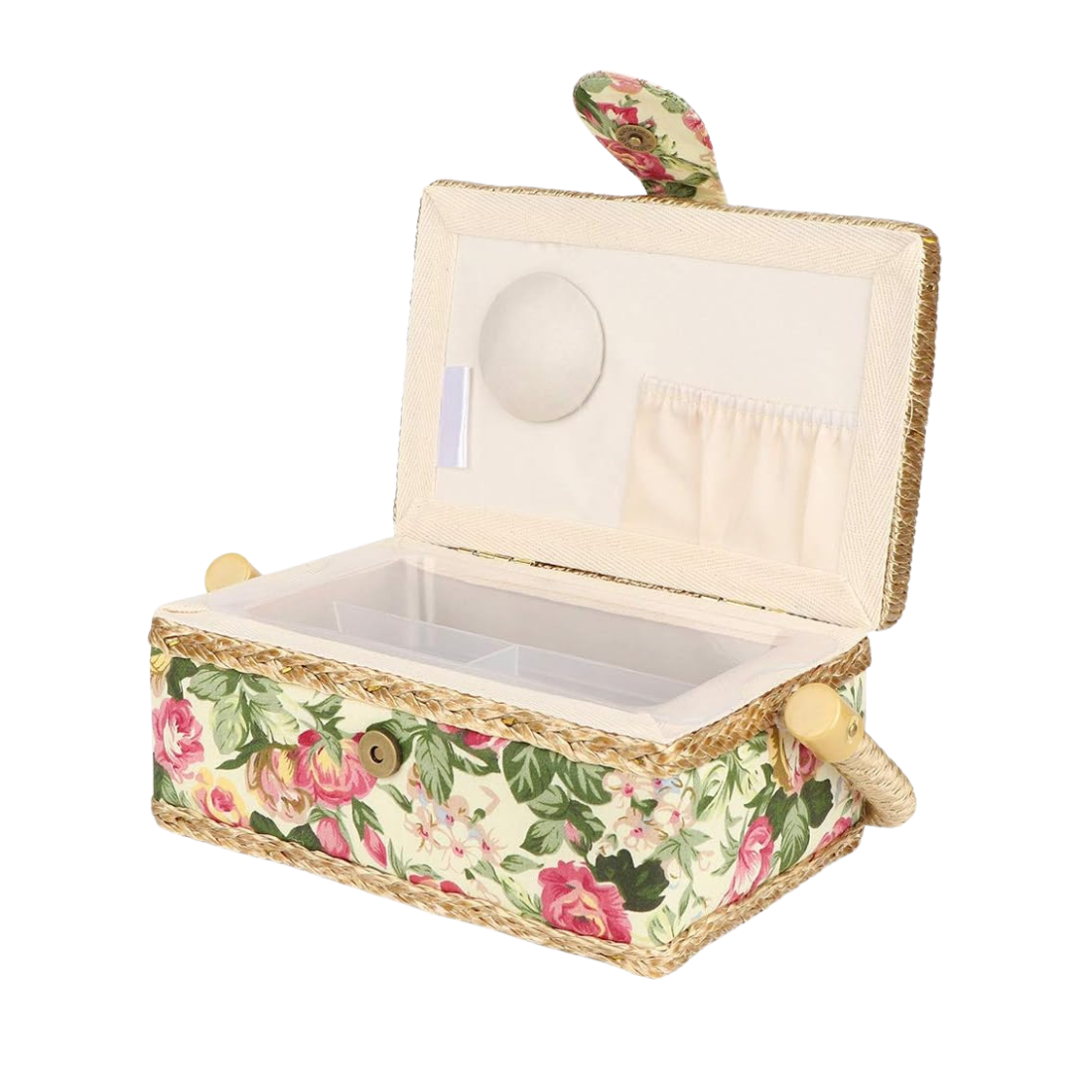 Floral Print Sewing Box