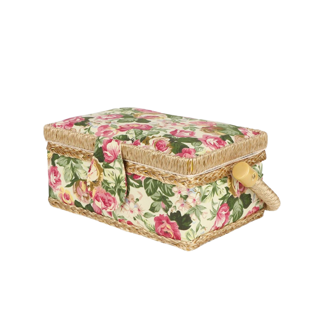 Floral Print Sewing Box