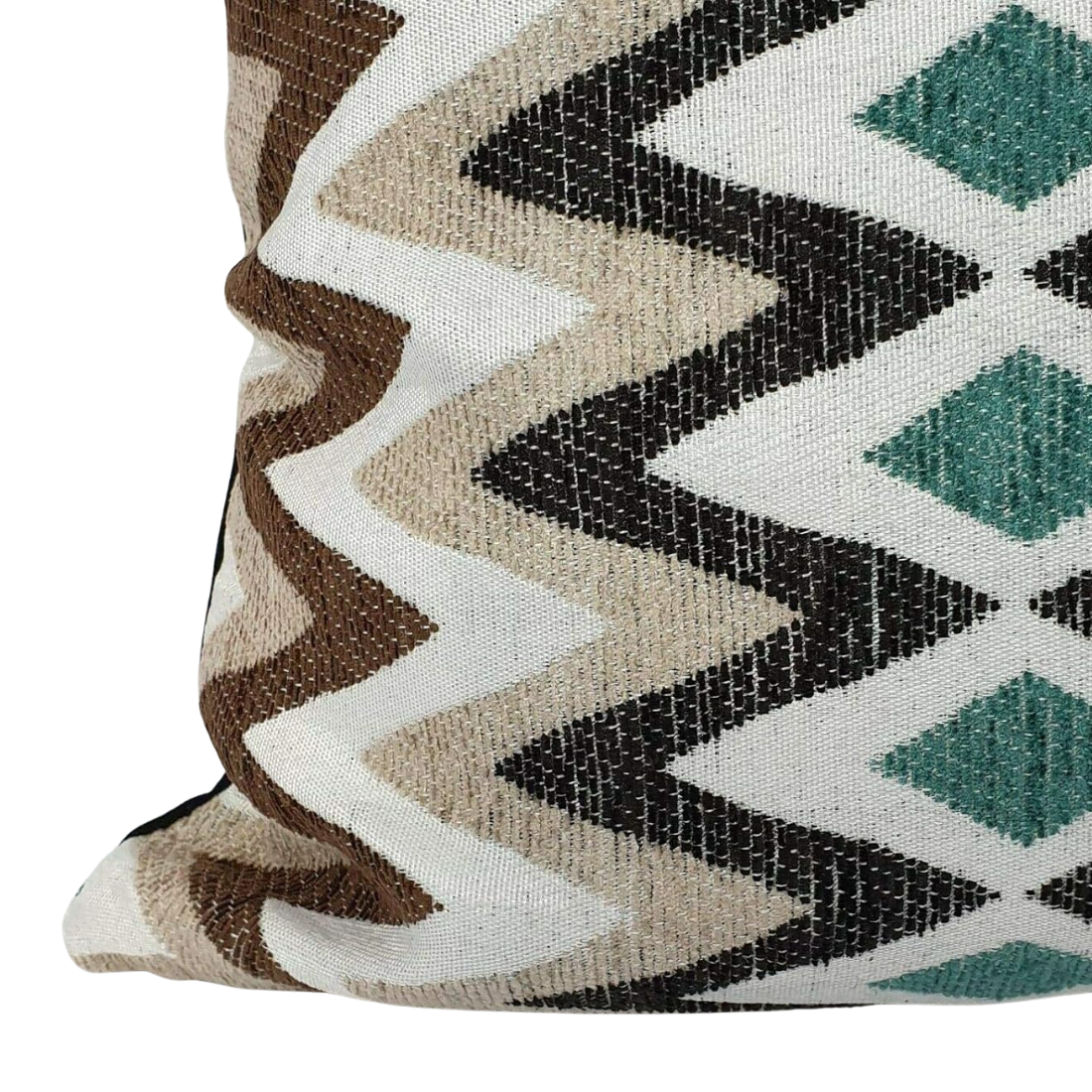 Missoni-like Woven Cushion