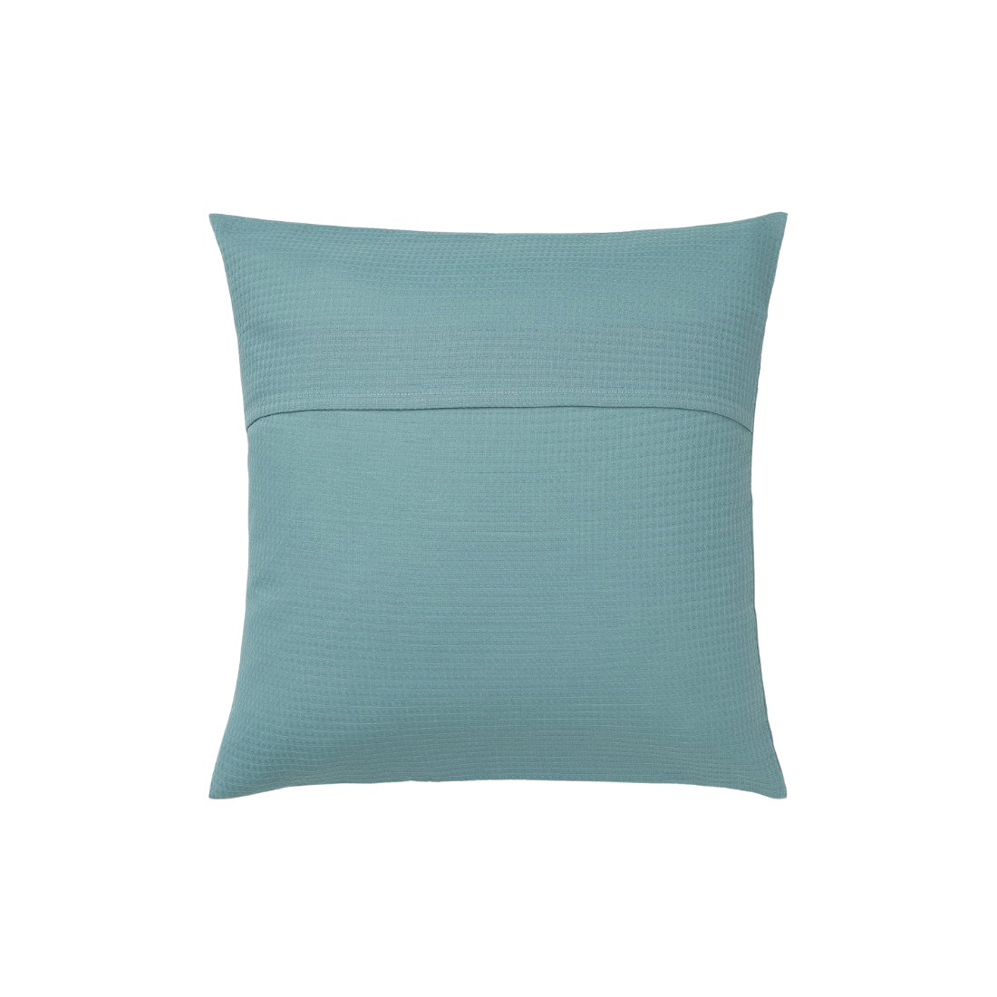 Teal Waffle Cushion Cover