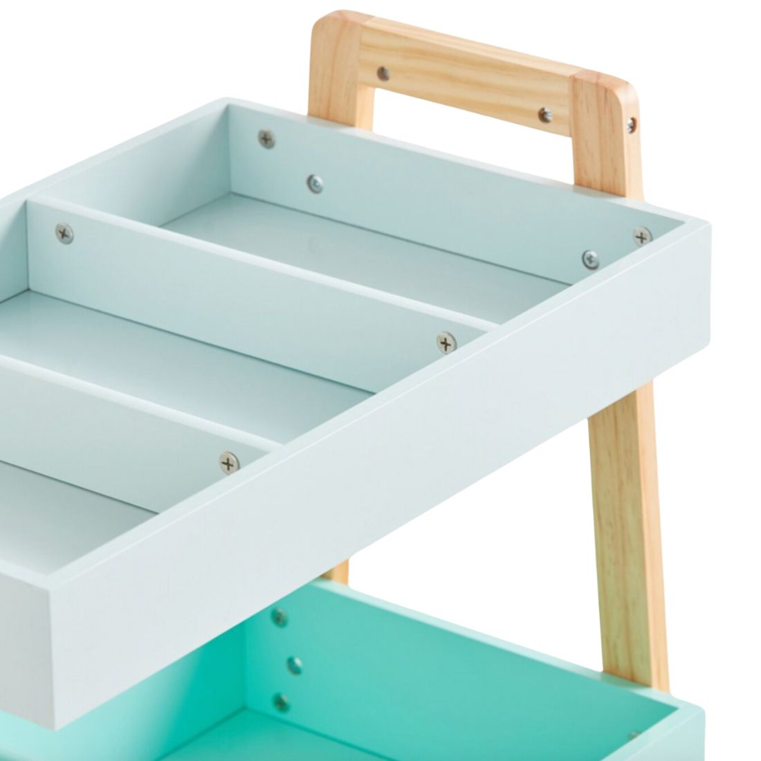 Multicolored Shelving Unit