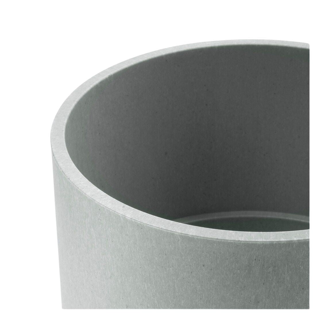 Light Grey Melamine Pot