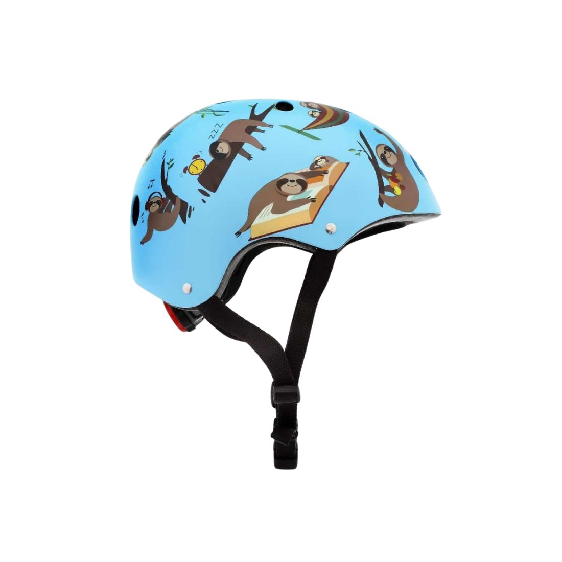 Blue Sloth Printed Helmet