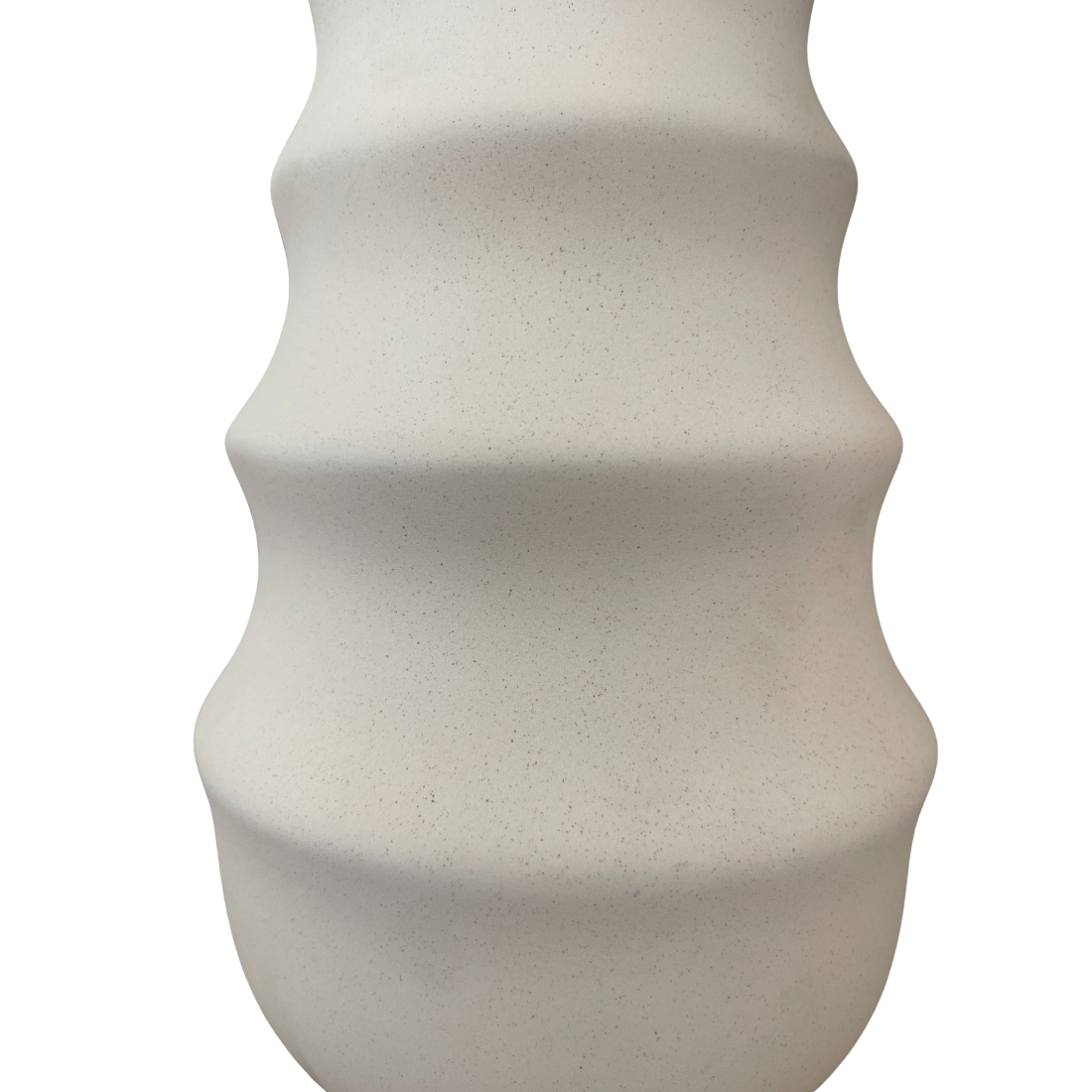 Tall Circular Ceramic Vase